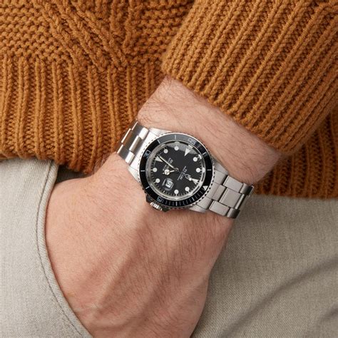 tudor mini sub on wrist|Tudor Mini.